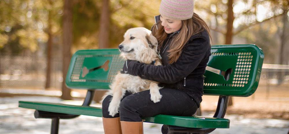 Dog Park Bench